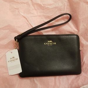 Coach wristlet wallet.
